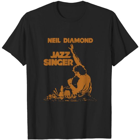 Neil Diamond Jazz Singer T-Shirt Black, Neil Diamond Shirt Fan Gifts, The Jazz Singer Movie Shirt, Neil Diamond Vintage Shirt