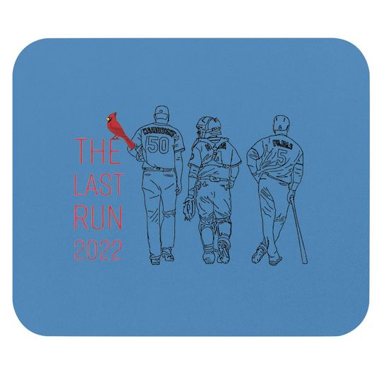 Discover The last run 2022 baseball Mouse Pads
