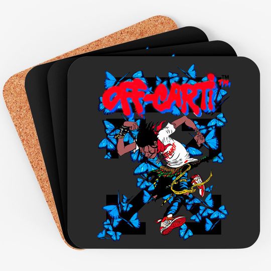 Discover Playboi Carti Butterfly Coasters