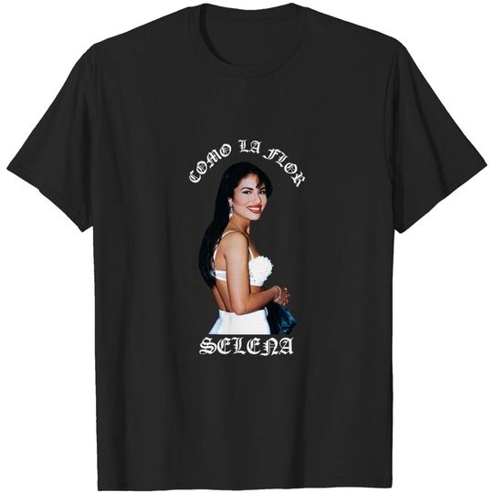 Como La Flor Selena Quintanilla T-Shirt, Selena Quintanilla Vintage