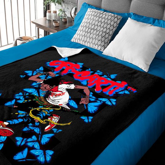 Playboi Carti Butterfly Baby Blankets