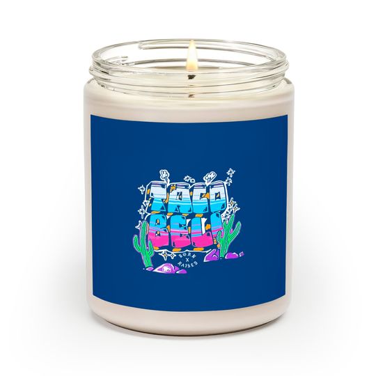 Taco Bell Born X Raised Unisex Scented Candles, Taco Bell Born X Raised Scented Candle
