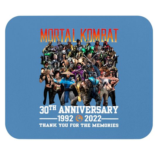 Discover Mortal Kombat 30th Anniversary 1992-2022 Mouse Pads, Mortal Kombat Mouse Pad Fan Gifts, Mortal Kombat Movie Mouse Pad