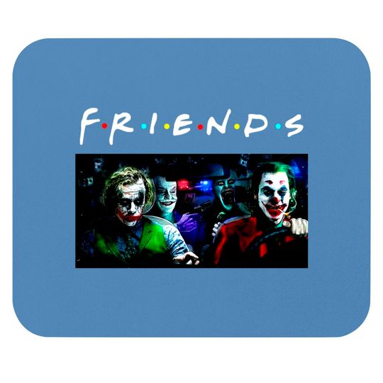 Discover Joker Friends Mouse Pads Funny Joker Mouse Pad Fan Gifts, Friend Mouse Pad, Joker Heath Ledger Joaquin Phoenix Jared Leto Mouse Pad