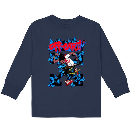 Discover Playboi Carti Butterfly  Kids Long Sleeve T-Shirts