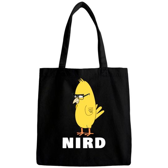 Nird Bird Nerd Funny Nerd Bags