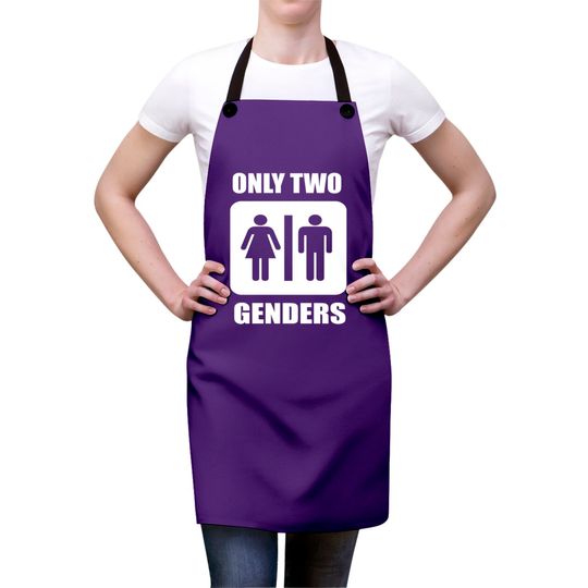 Only Two Genders Aprons