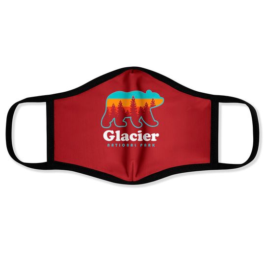 Glacier National Park Face Masks