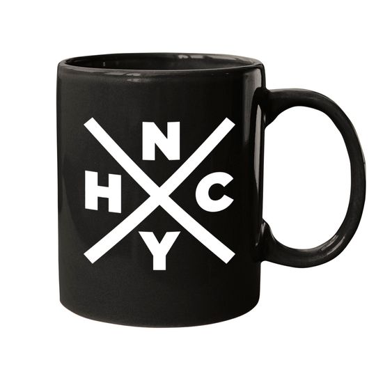 Discover New York Hardcore Nyhc 1980 1990 Black Mugs