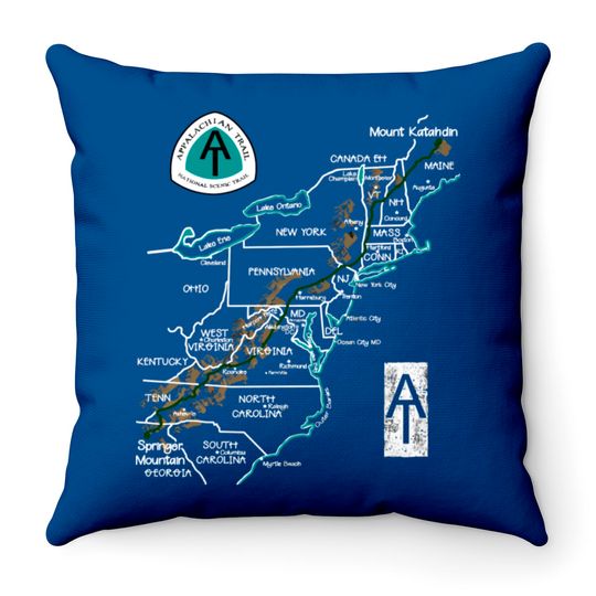 Appalachian Trail Hiking Map