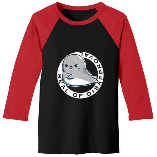 Seal of Disapproval Sarcastic Funny Minimalist