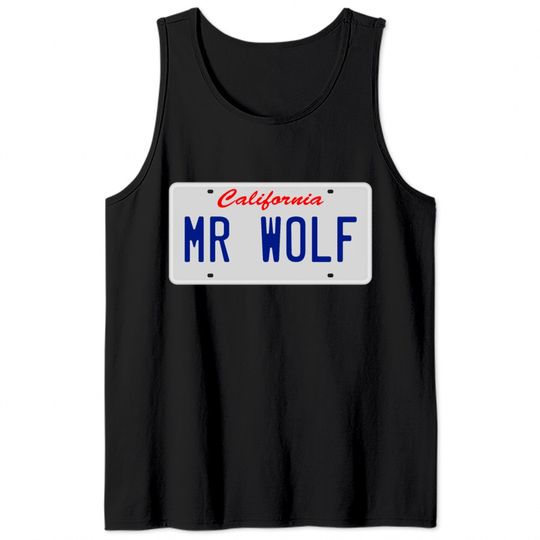 Mr. Wolf - Pulp Fiction Tank Tops