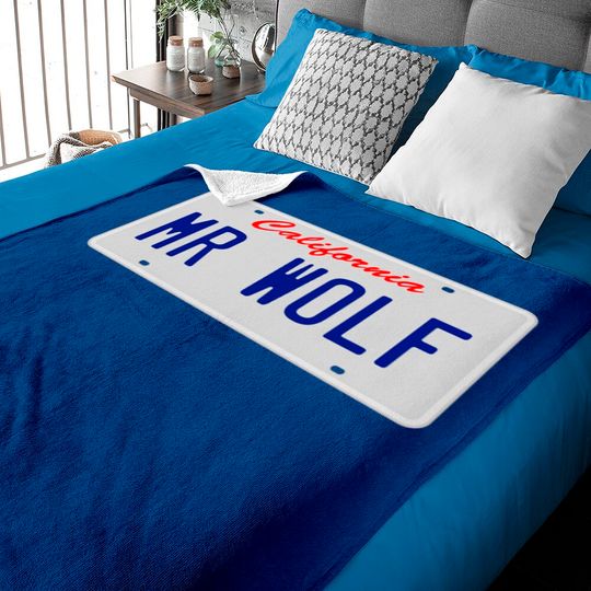 Mr. Wolf - Pulp Fiction Baby Blankets