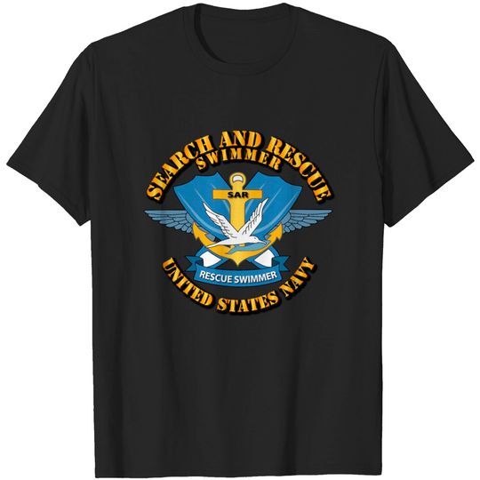Discover Navy Search and Rescue Swimmer T-shirt