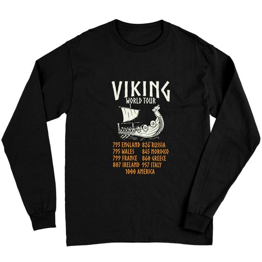 Viking , Vikings Gift, Norse, Odin, Valhalla Long Sleeves