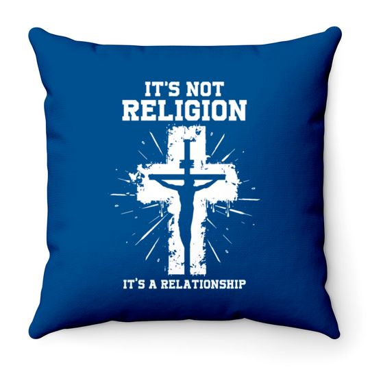 Discover Jesus Saying For Christians Throw Pillows