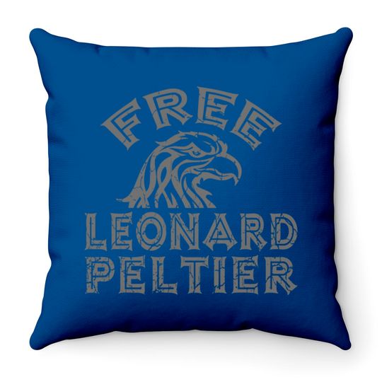 FREE LEONARD PELTIER EAGLE NATIVES grau used look
