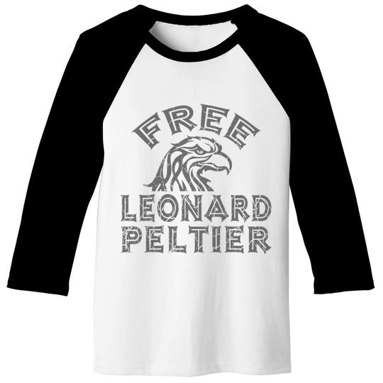 FREE LEONARD PELTIER EAGLE NATIVES grau used look