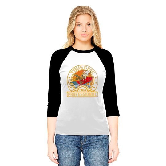 Wile E Coyote Trust Me I m A Professional Baseball Tees