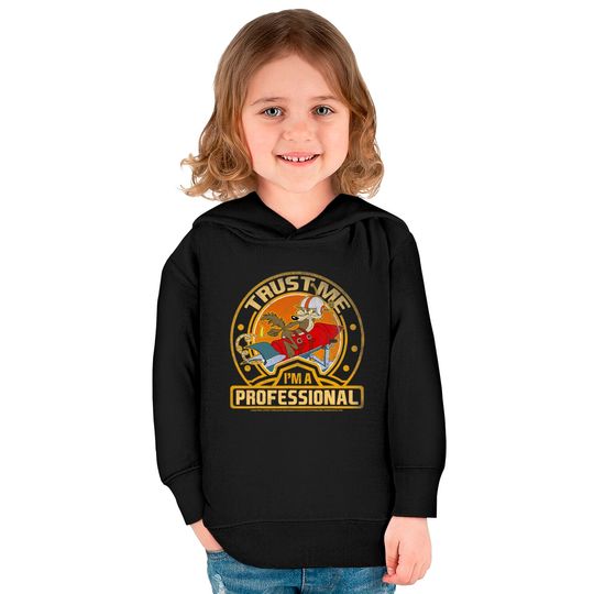 Wile E Coyote Trust Me I m A Professional Kids Pullover Hoodies
