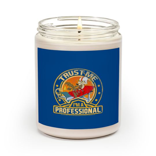 Wile E Coyote Trust Me I m A Professional Scented Candles