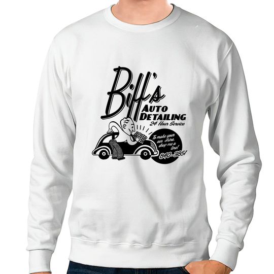 Biffs Auto Detailing Sweatshirts
