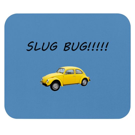 Discover Funny Slug Bug Nostalgic Vintage Car Graphic Mouse Pads