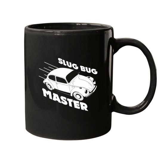 Discover Slug Bug Master Car Gift Mugs