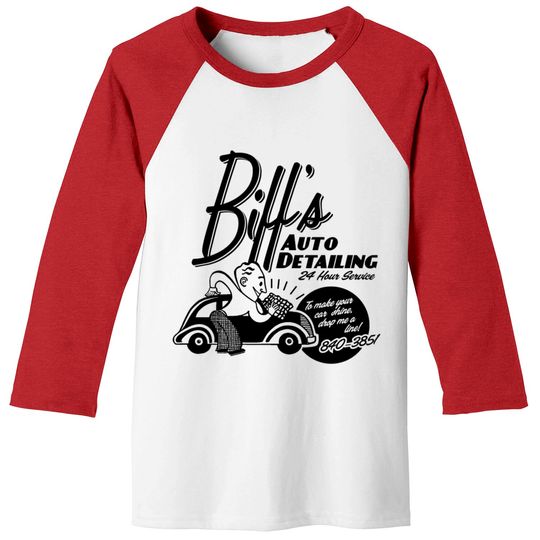 Biffs Auto Detailing Baseball Tees