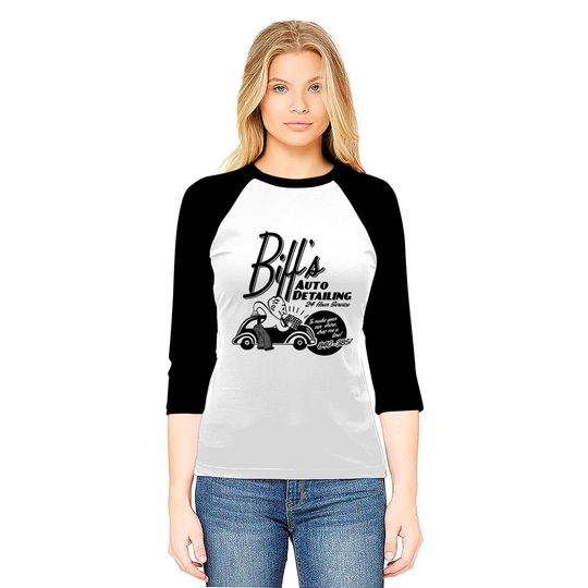 Biffs Auto Detailing Baseball Tees