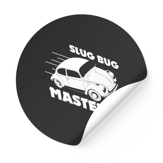 Slug Bug Master Car Gift Stickers
