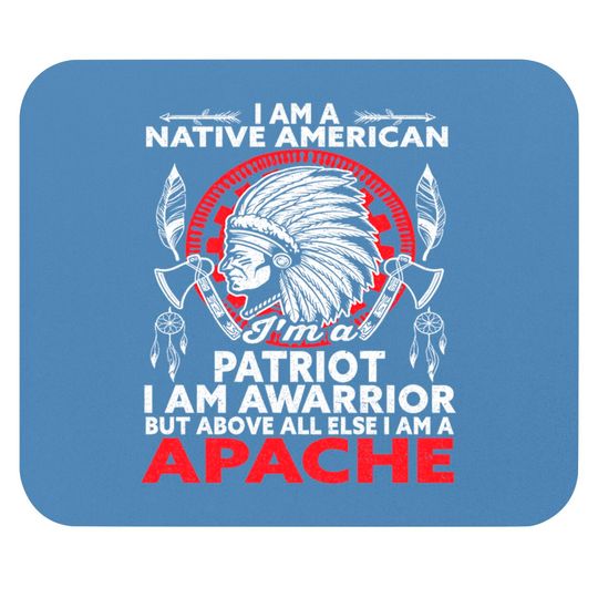 Apache Tribe Native American Indian America Tribes Mouse Pads