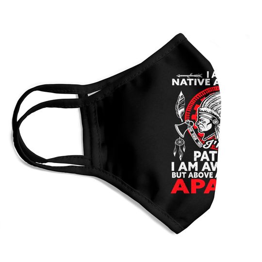 Apache Tribe Native American Indian America Tribes Face Masks