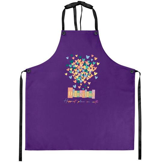 Discover Disneyland Happiest Place on Earth Aprons