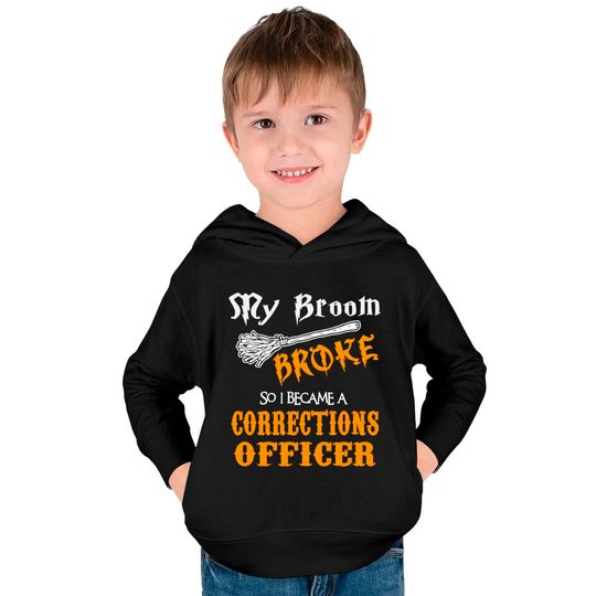 Corrections Officer Kids Pullover Hoodies