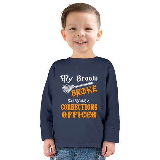 Corrections Officer  Kids Long Sleeve T-Shirts