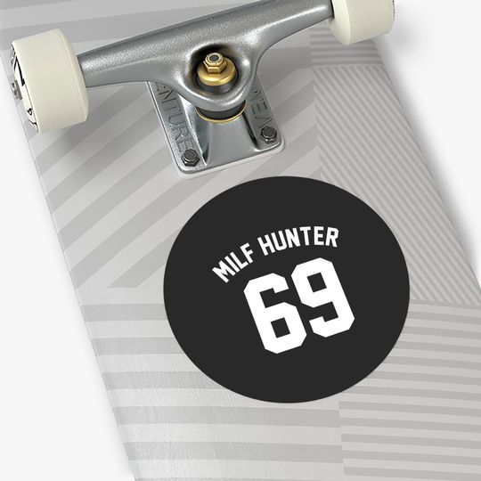 MILF Hunter 69 Jersey Stickers