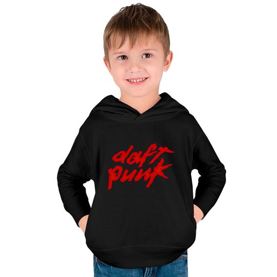 daft punk signature - Daft Punk - Kids Pullover Hoodies