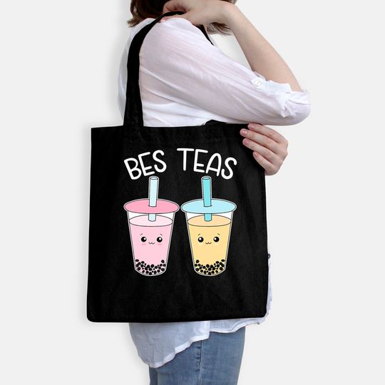 Bes Teas-Besties Bubble-Tea Cute Boba-Best-Friends Bags