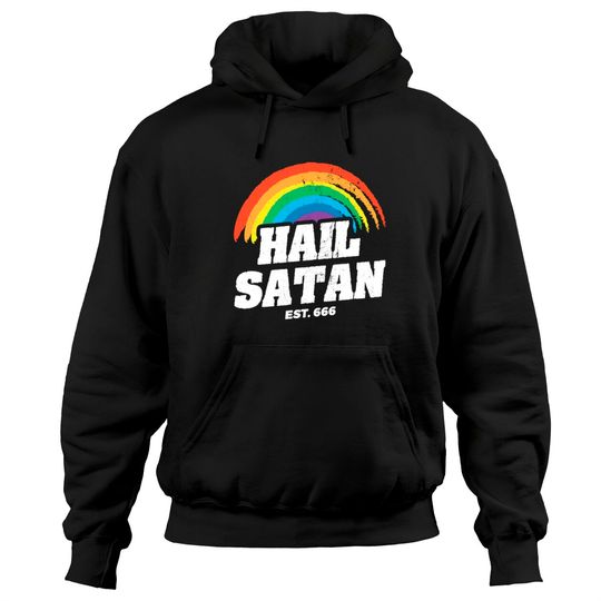 Discover Satanic Funny Satan Hoodies