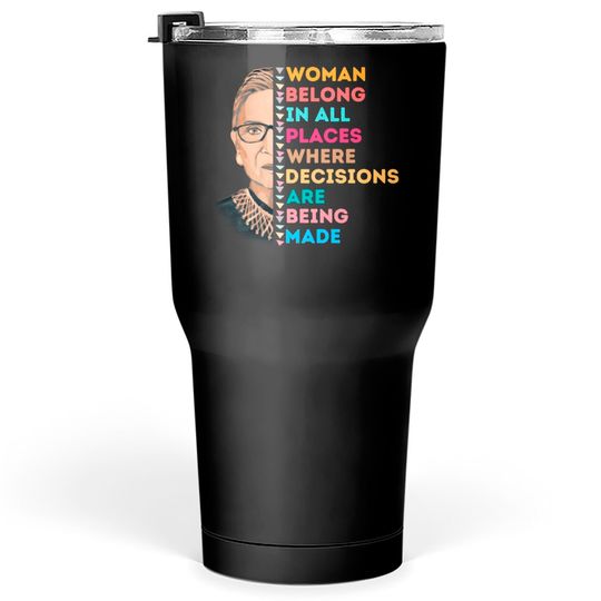 Rbg Women's Rights Ruth Bader Ginsburg Tumblers 30 oz