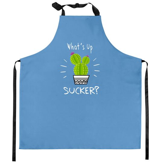 Discover What’s Up Sucker XX13417CP Kitchen Aprons