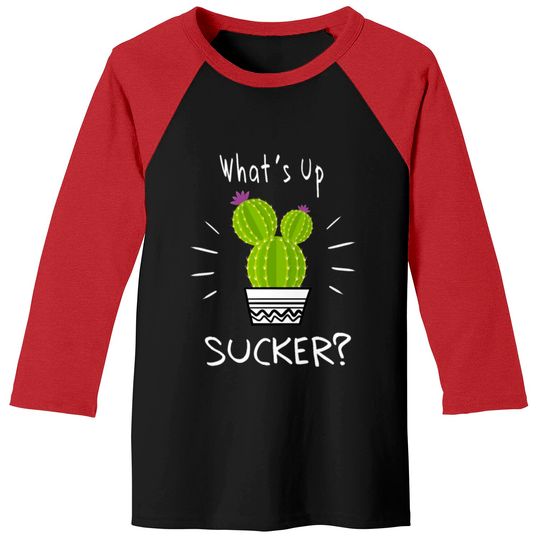 Discover What’s Up Sucker XX13417CP Baseball Tees