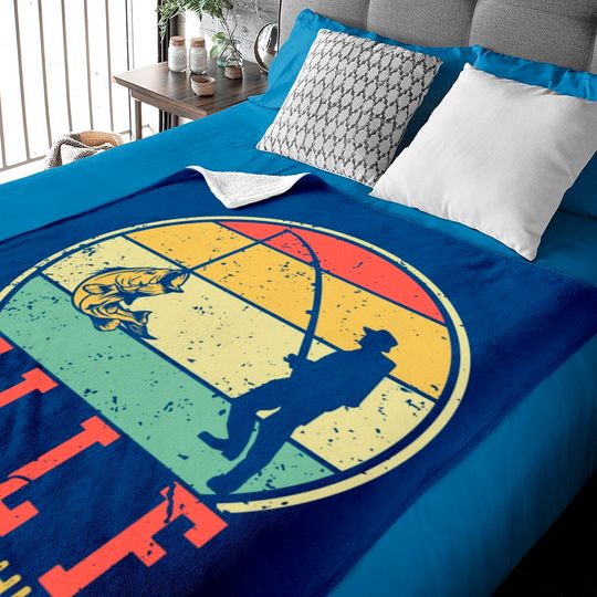 I Love Milfs Baby Blankets Vintage MILF Man I Love Fishing