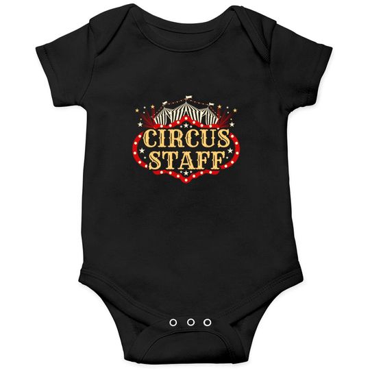 Discover Vintage Circus Themed Birthday Party Circus Staff Onesies