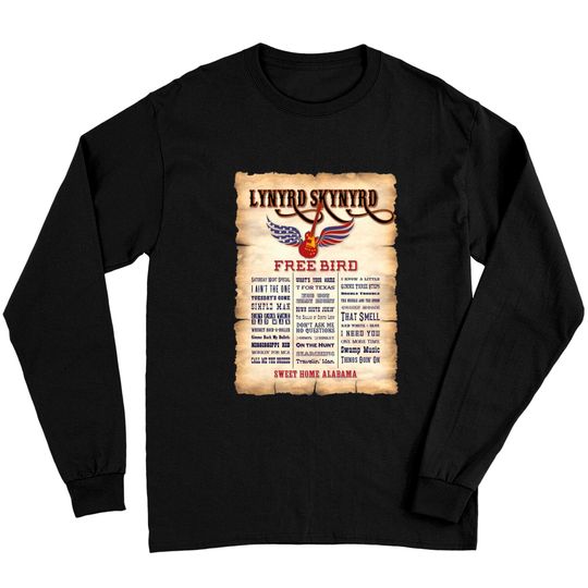 lynyrd skynyrd - Lynyrd Skynyrd Hard Rock Band - Long Sleeves