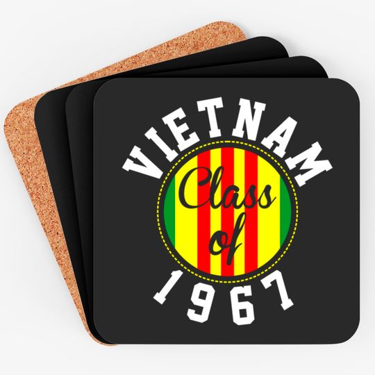 Vietnam Class Of 1967 Coasters