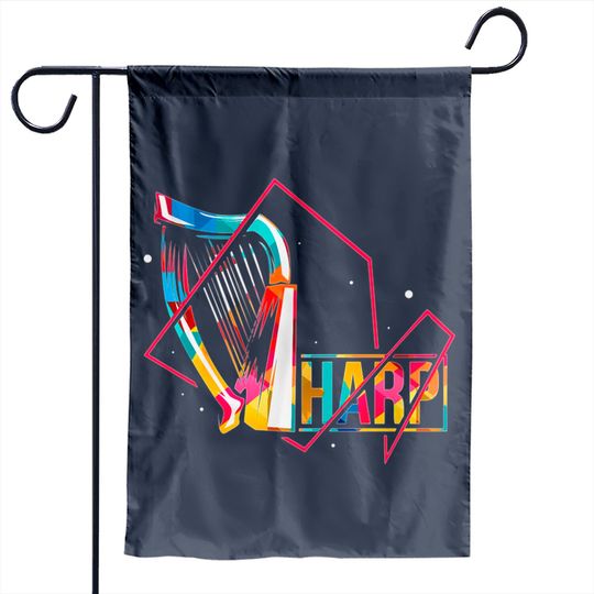 Discover Harp Garden Flags