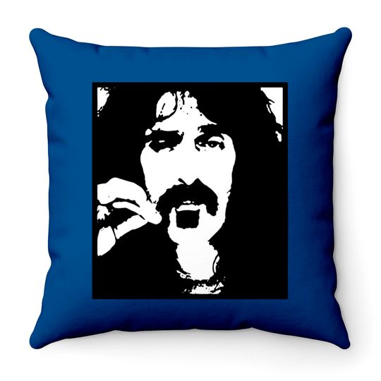 Frank Zappa Throw Pillows