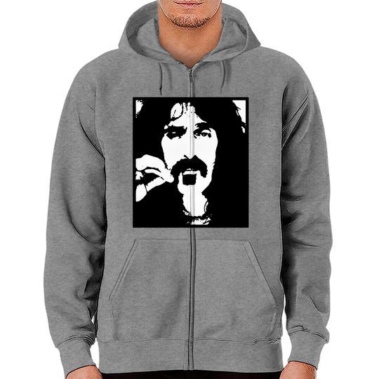 Frank Zappa Zip Hoodies